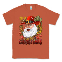 Copper Cowboy Christas Santa Classic Tee - NancyCooperArtShop