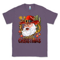 Lavender Cowboy Christas Santa Classic Tee - NancyCooperArtShop