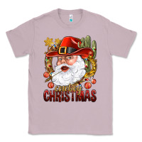 Lilac Cowboy Christas Santa Classic Tee - NancyCooperArtShop