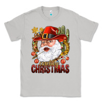 Moon Dust Cowboy Christas Santa Classic Tee - NancyCooperArtShop