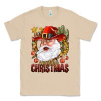 Mushroom Cowboy Christas Santa Classic Tee - NancyCooperArtShop