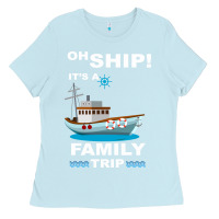 Baby Blue Oh Ship, It's My Birthday Ladies Tee - Bettercallsaul