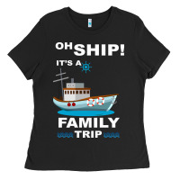 Black Oh Ship, It's My Birthday Ladies Tee - Bettercallsaul