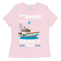 Bubblegum Pink Oh Ship, It's My Birthday Ladies Tee - Bettercallsaul