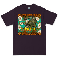 Plum louisiana alligator tumbler Premium Tee - BarkalooDesign