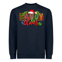 Navy Christmas daddy Claus Heavyweight Sweatshirt - FaDigitalArtStudio
