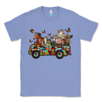 Colony Blue farm animals autism Classic Tee - RacoonDesign