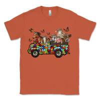 Copper farm animals autism Classic Tee - RacoonDesign