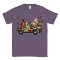 Lavender farm animals autism Classic Tee - RacoonDesign