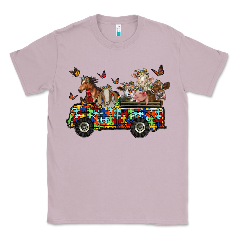 Farm Animals Autism Classic Tee by RacoonDesign | Teevron