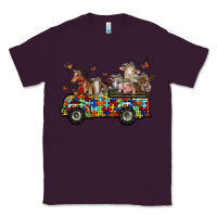 Plum farm animals autism Classic Tee - RacoonDesign