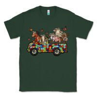 Sports Green farm animals autism Classic Tee - RacoonDesign