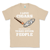 Mushroom Funny Cigar Accessories Gift Set Cigar Lover Smokers Party Classic Tee - minhPixels