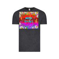 Vintage Black rainbow music teacher Vintage Tee - TumblerDesignByShophia