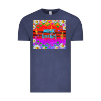 Vintage Denim rainbow music teacher Vintage Tee - TumblerDesignByShophia