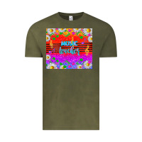 Vintage Olive rainbow music teacher Vintage Tee - TumblerDesignByShophia
