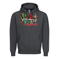 Smoke Merry Christmas Zipper Hoodie - CowhideDigitalArt