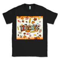 Black teacher fall Classic Tee - NancyCooperArtShop