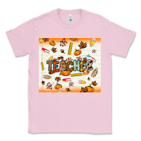 Bubblegum Pink teacher fall Classic Tee - NancyCooperArtShop