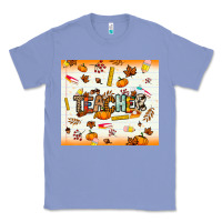 Colony Blue teacher fall Classic Tee - NancyCooperArtShop