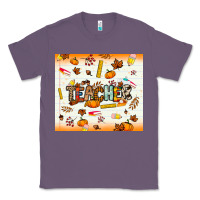 Lavender teacher fall Classic Tee - NancyCooperArtShop