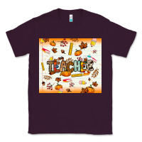 Plum teacher fall Classic Tee - NancyCooperArtShop