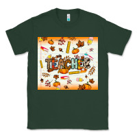 Sports Green teacher fall Classic Tee - NancyCooperArtShop