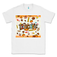 White teacher fall Classic Tee - NancyCooperArtShop