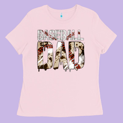 Baseball American Dad Ladies Tee Designed By Bettercallsaul