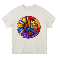 Cream love is love Heavy Core Tee - JahusDesignShop