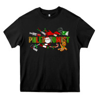 Black christmas phlebotomist Heavy Core Tee - LillyAllenDesigns