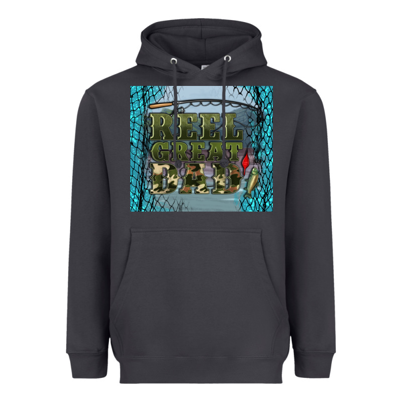 Reel Great Dad Heavyweight Hoodie by Artiststas | Teevron