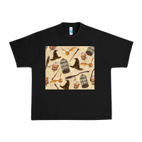 Black wizard items Urban Heavy Tee - TumblerDesignByShophia