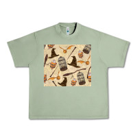 Oil Green wizard items Urban Heavy Tee - TumblerDesignByShophia