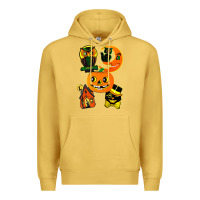 Antique Gold Vintage Halloween Premium Hoodie - minhPixels