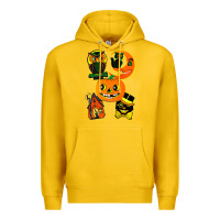 Lemon Vintage Halloween Premium Hoodie - minhPixels