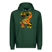 Sports Green Vintage Halloween Premium Hoodie - minhPixels
