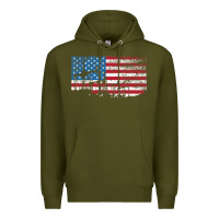 Army Green Oil Rig Worker Roughnecks Oilfield Man Gift American Premium Hoodie - minhPixels