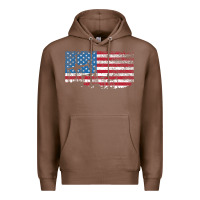 Chestnut Oil Rig Worker Roughnecks Oilfield Man Gift American Premium Hoodie - minhPixels