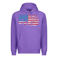 Purple Oil Rig Worker Roughnecks Oilfield Man Gift American Premium Hoodie - minhPixels