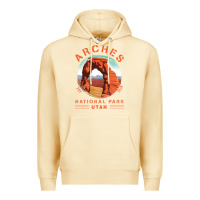Pina Colada Cool Arches National Park Utah Premium Hoodie - minhPixels