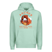 Seafoam Cool Arches National Park Utah Premium Hoodie - minhPixels