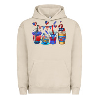 Pigment French Oak 4th of july coffee cups Urban Hoodie - AdoDesignShop