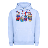 Pigment Grape Ice 4th of july coffee cups Urban Hoodie - AdoDesignShop