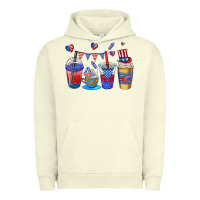 Pigment Pistachio 4th of july coffee cups Urban Hoodie - AdoDesignShop