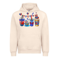 Sandshell 4th of july coffee cups Urban Hoodie - AdoDesignShop