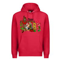 Cardinal True Story Holy Family Premium Hoodie - FaDigitalArtStudio