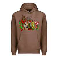 Chestnut True Story Holy Family Premium Hoodie - FaDigitalArtStudio