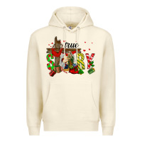 Sandshell True Story Holy Family Premium Hoodie - FaDigitalArtStudio