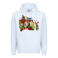 White True Story Holy Family Premium Hoodie - FaDigitalArtStudio